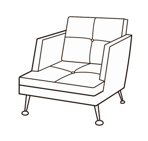 Кресло низкое Диктатор Хром