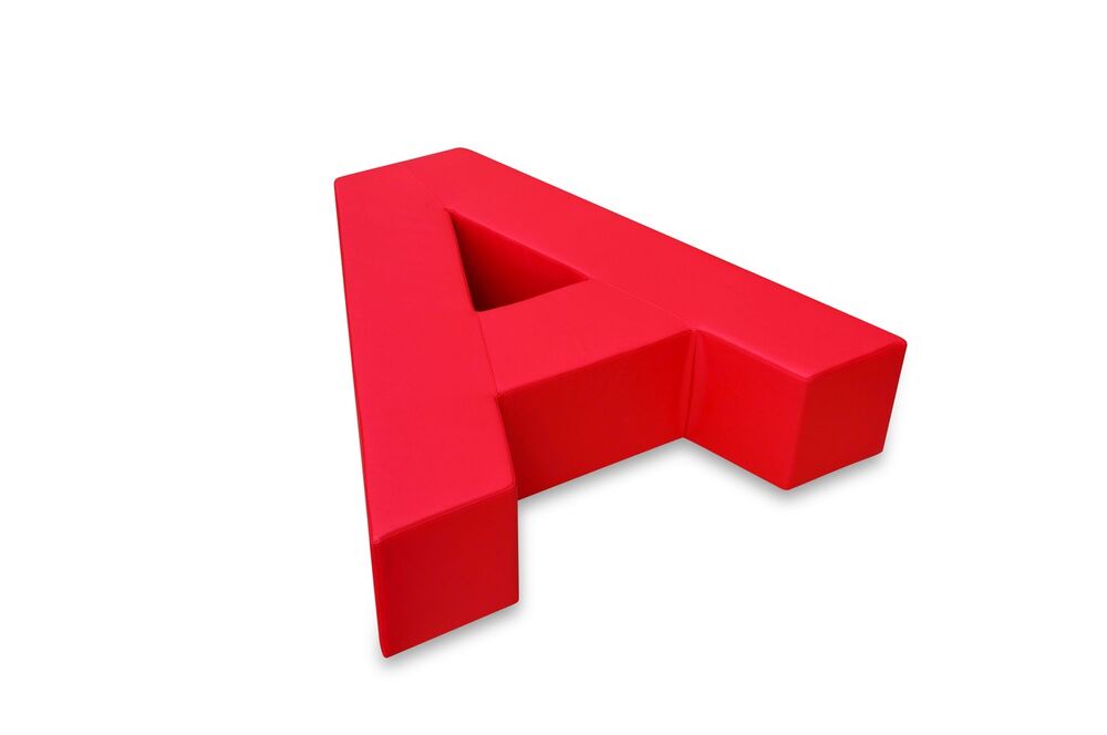 Офисная мягкая мебель Буквы (Пуфы)