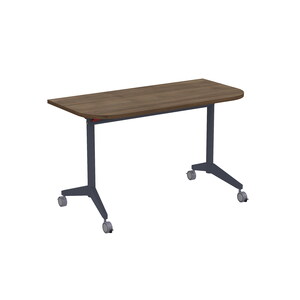 Складной радиусный стол-трансформер с фиксаторами