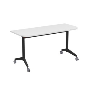 Складной радиусный стол-трансформер с фиксаторами