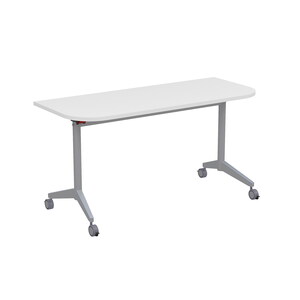 Складной радиусный стол-трансформер Simple с фиксаторами