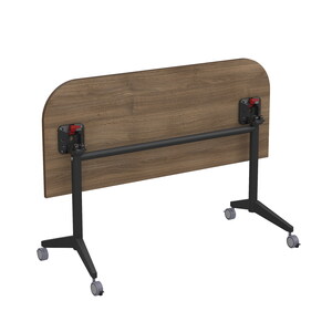 Складной радиусный стол-трансформер Simple с фиксаторами