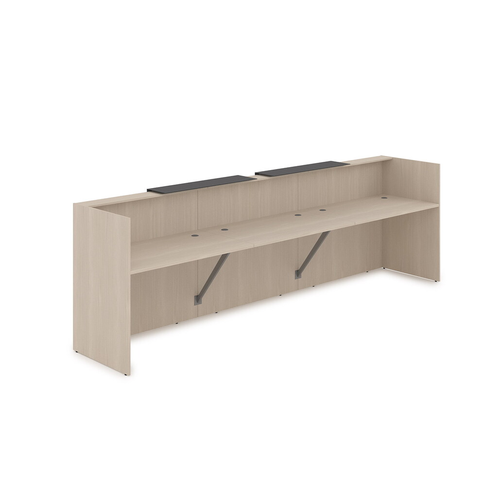 Комплект Ресепшн с фартуком HPL (без подсветки)