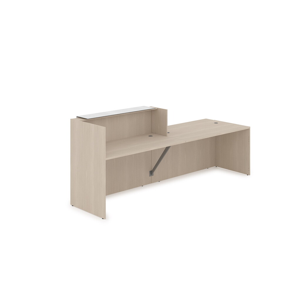 Комплект Ресепшн с фартуком HPL (без подсветки)