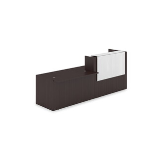 Комплект Ресепшн с фартуком HPL (без подсветки)