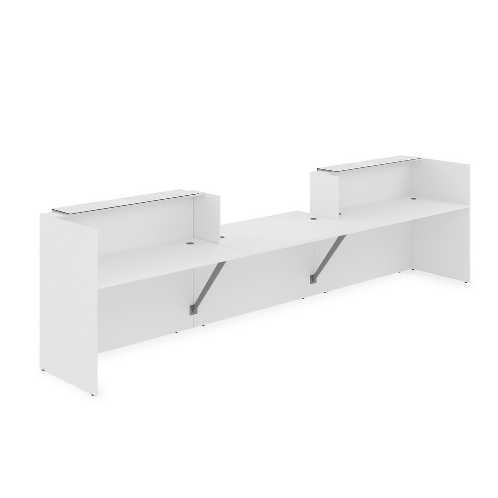 Комплект Ресепшн с фартуком HPL (без подсветки)