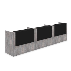 Комплект Ресепшн с фартуком HPL (с подсветкой)