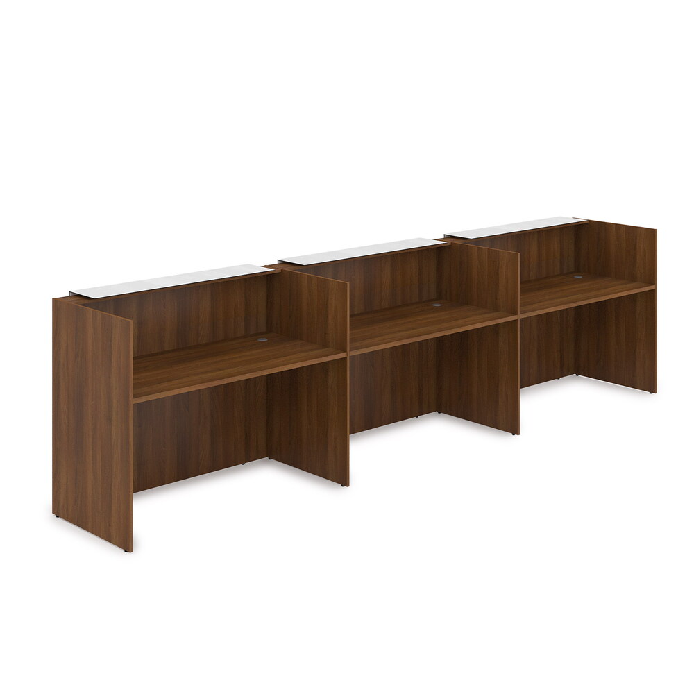 Комплект Ресепшн с фартуком HPL (с подсветкой)