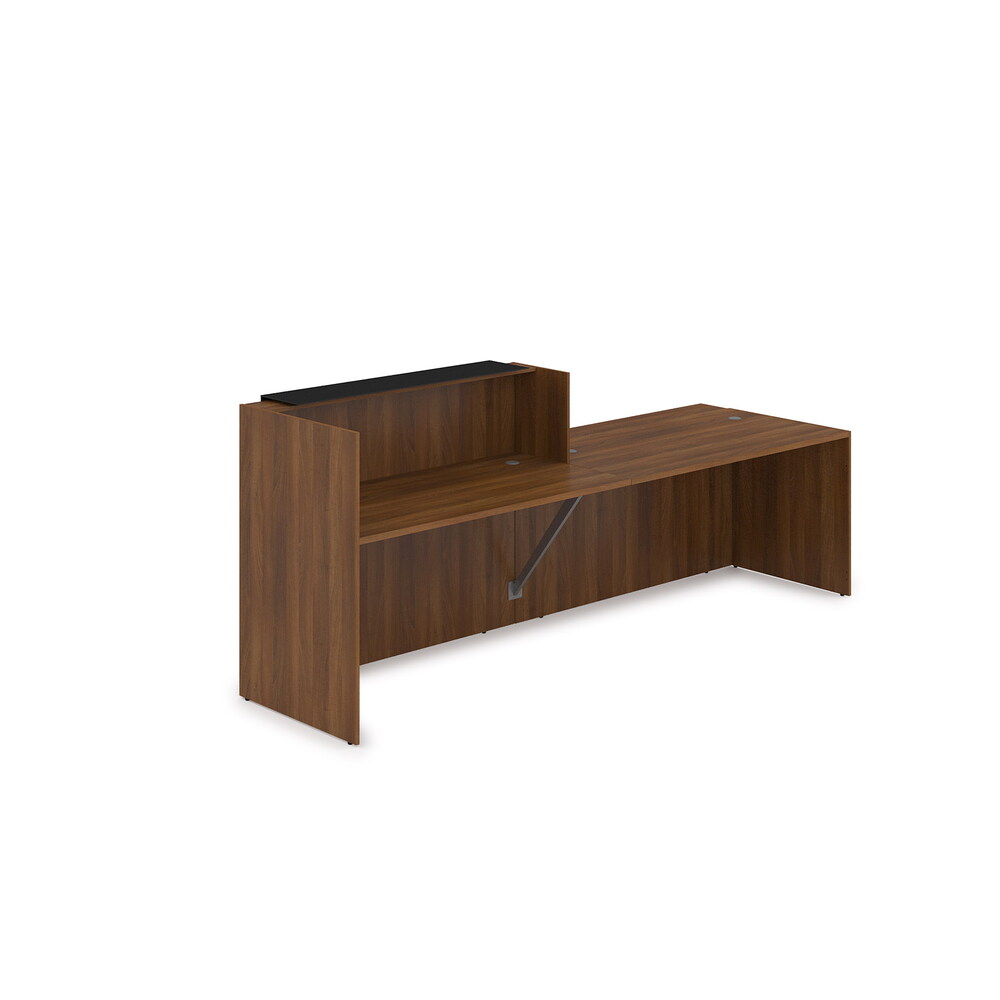 Комплект Ресепшн с фартуком HPL (с подсветкой)