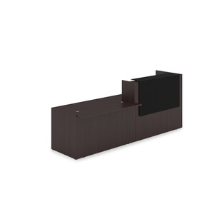 Комплект Ресепшн с фартуком HPL (с подсветкой)