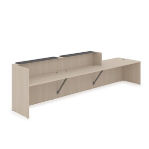 Комплект Ресепшн с фартуком HPL (с подсветкой)