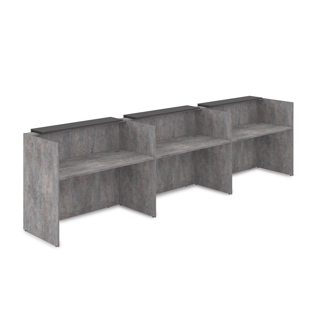 Комплект Ресепшн с фартуком ЛДСП (без подсветки)