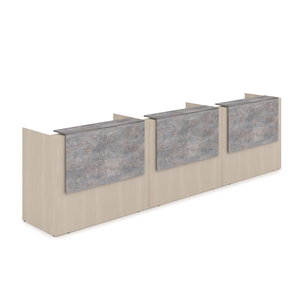 Комплект Ресепшн с фартуком ЛДСП (без подсветки)