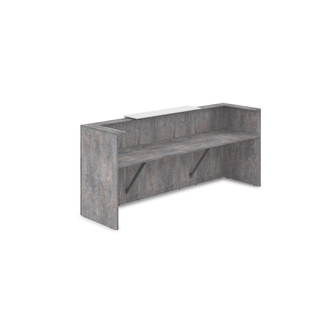 Комплект Ресепшн с фартуком ЛДСП (без подсветки)