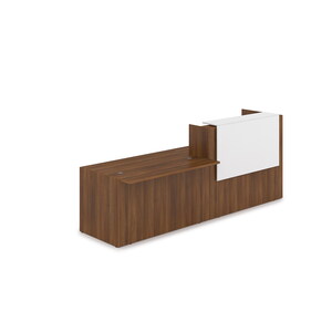 Комплект Ресепшн с фартуком ЛДСП (без подсветки)