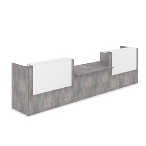 Комплект Ресепшн с фартуком ЛДСП (без подсветки)