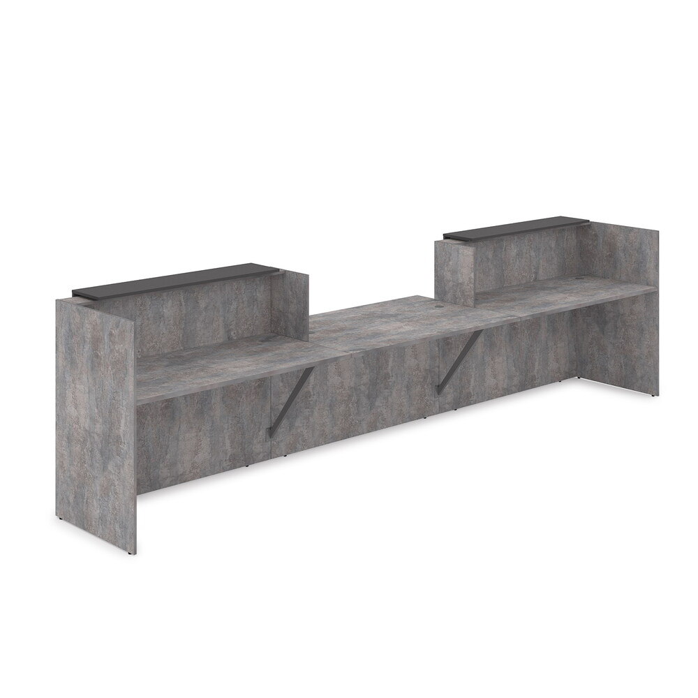 Комплект Ресепшн с фартуком ЛДСП (без подсветки)