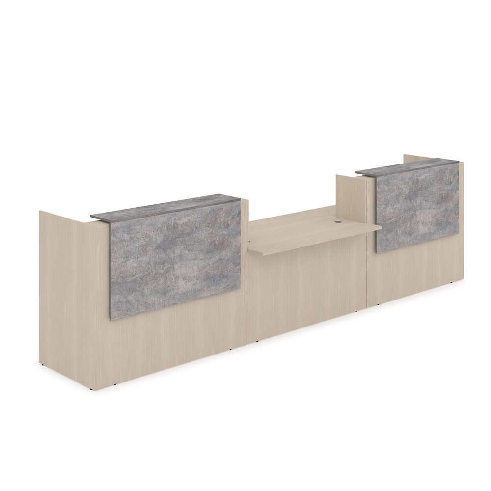 Комплект Ресепшн с фартуком ЛДСП (без подсветки)