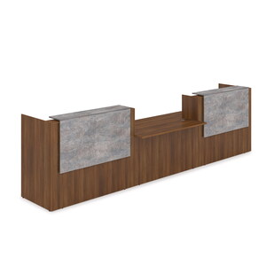 Комплект Ресепшн с фартуком ЛДСП (без подсветки)