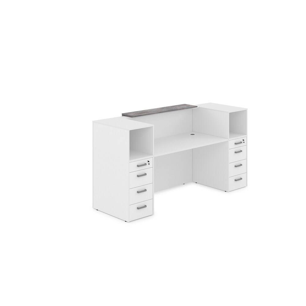 Комплект Ресепшн с фартуком ЛДСП (без подсветки)