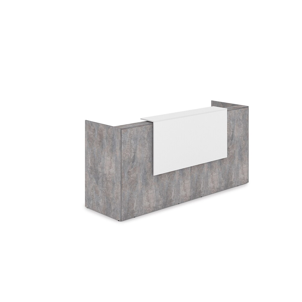 Комплект Ресепшн с фартуком ЛДСП (с подсветкой)