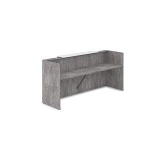 Комплект Ресепшн с фартуком ЛДСП (с подсветкой)