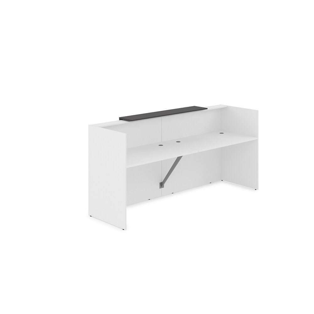 Комплект Ресепшн с фартуком ЛДСП (с подсветкой)