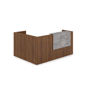 Комплект Ресепшн с фартуком ЛДСП (с подсветкой)