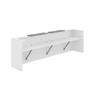 Комплект Ресепшн с фартуком ЛДСП (с подсветкой)