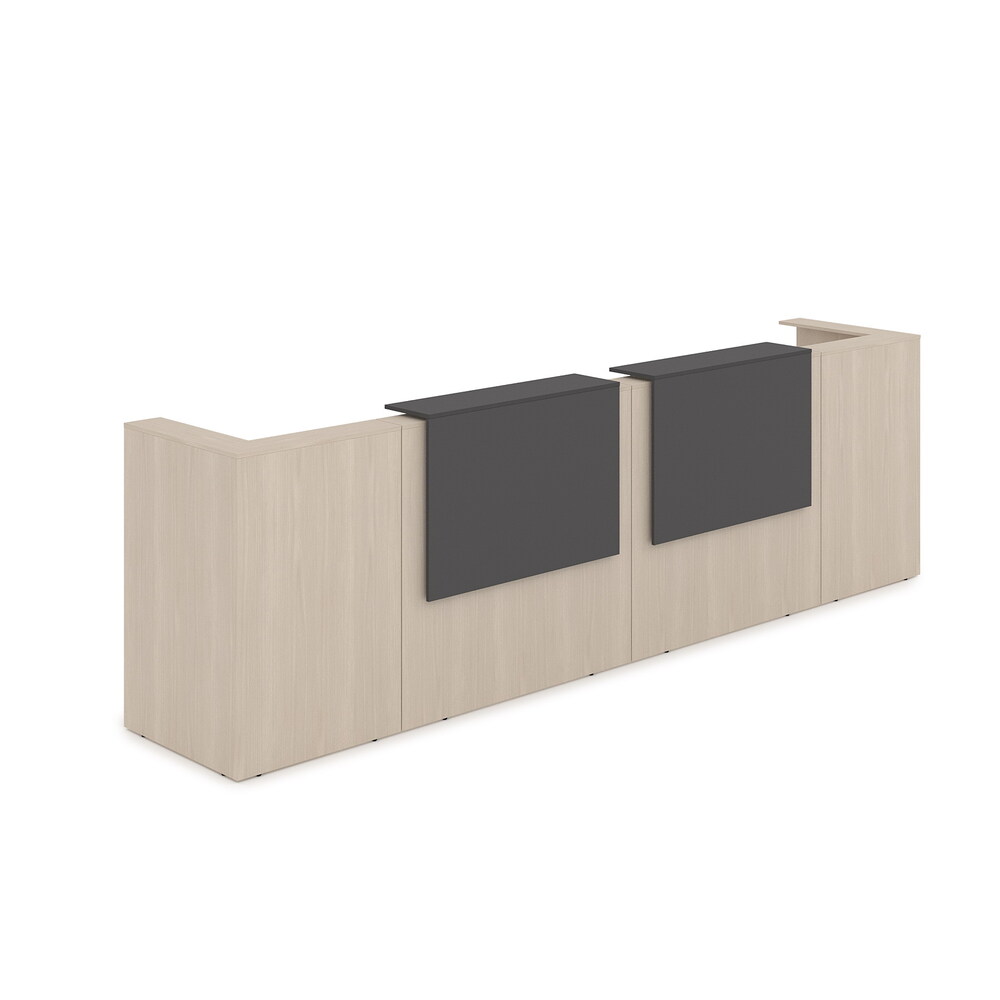 Комплект Ресепшн с фартуком ЛДСП (с подсветкой)