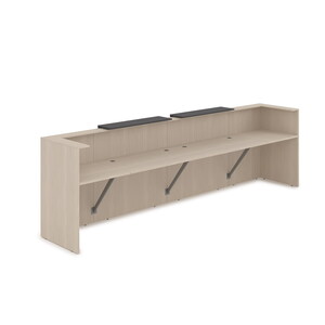 Комплект Ресепшн с фартуком ЛДСП (с подсветкой)