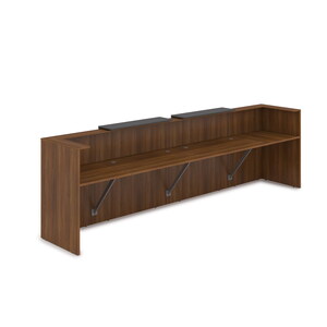 Комплект Ресепшн с фартуком ЛДСП (с подсветкой)