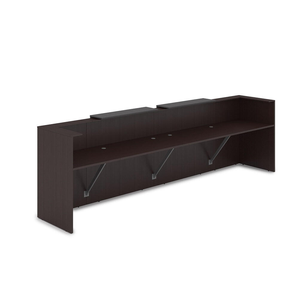 Комплект Ресепшн с фартуком ЛДСП (с подсветкой)