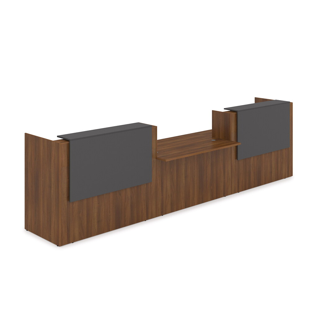 Комплект Ресепшн с фартуком ЛДСП (с подсветкой)