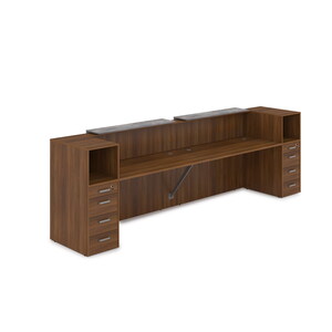 Комплект Ресепшн с фартуком ЛДСП (с подсветкой)