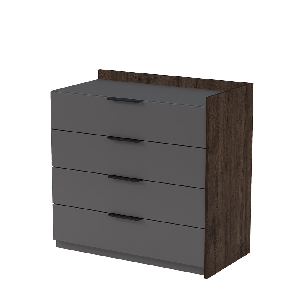 Модуль тумбы с ящиками, конечный