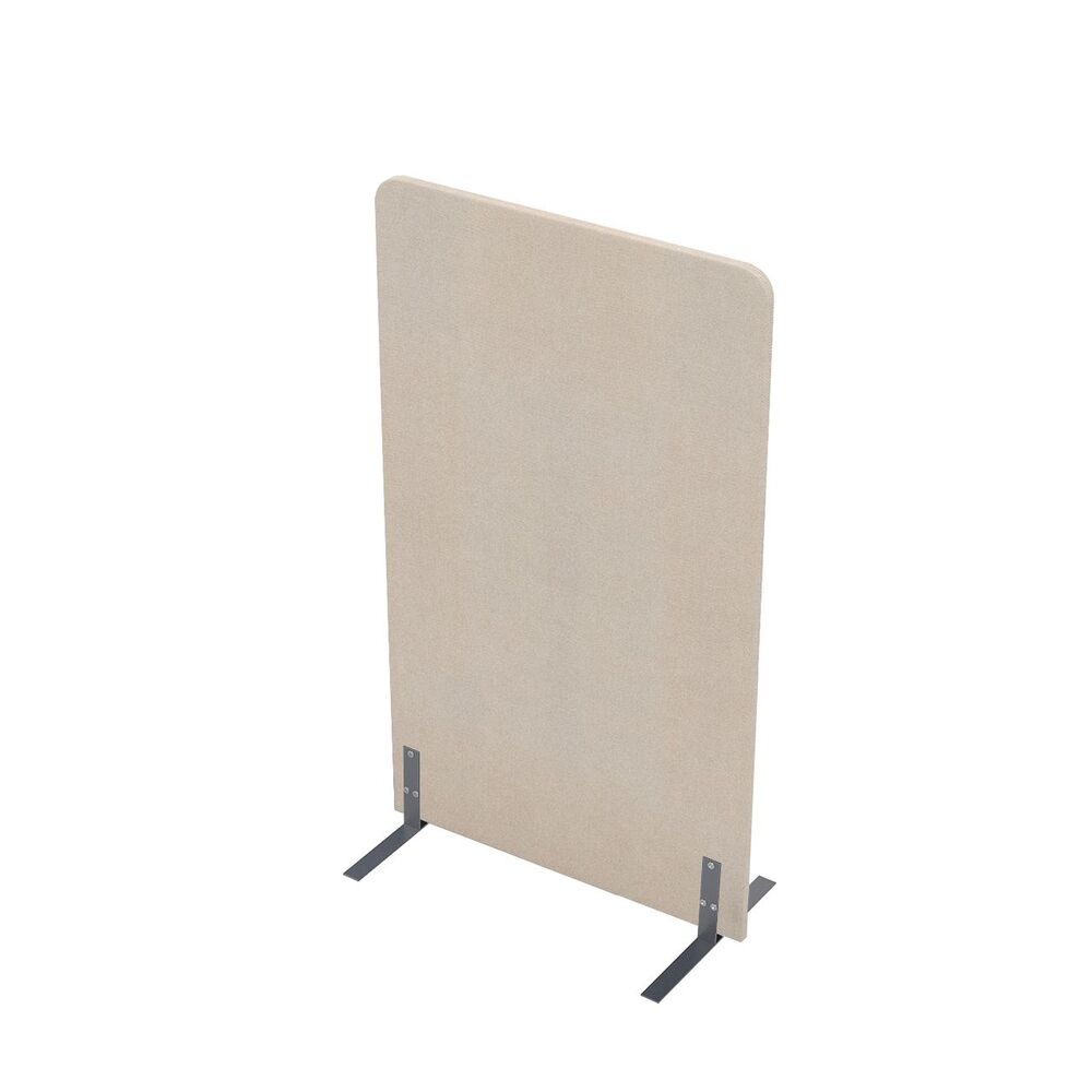 Акустическая мобильная перегородка на стационарных опорах