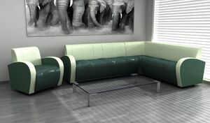 Офисная мягкая мебель Альфа Люкс