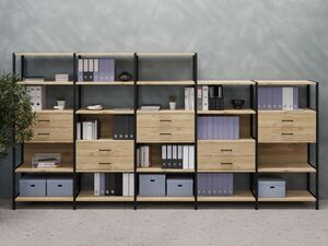 Офисная мебель для персонала SHELF SYSTEM (стеллажи)