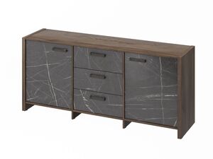 Тумба трехсекционная (Фурнитура черная)