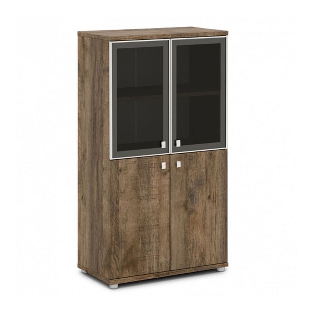 Шкаф со стеклом в алюминиевом профиле