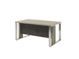 Стол руководителя прямой на металлических опорах