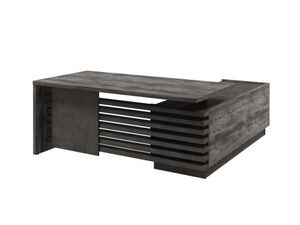 Стол руководителя с опорной тумбой (левый)