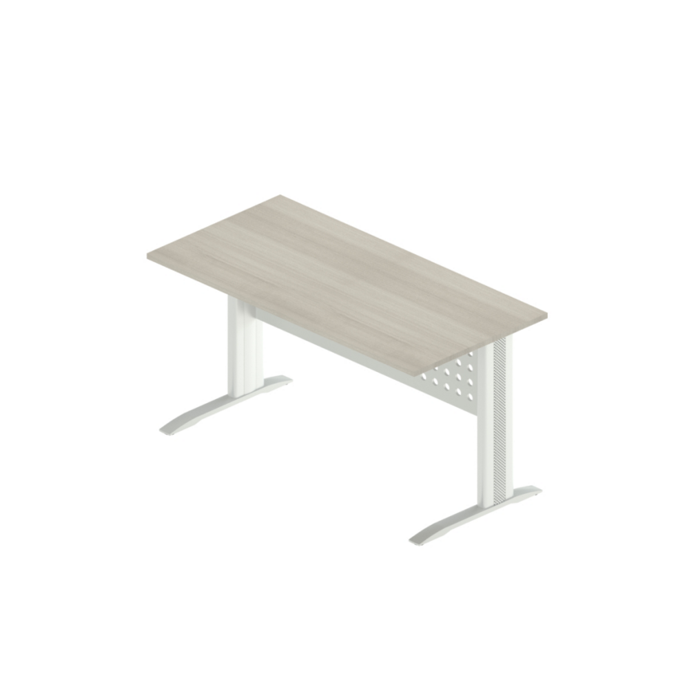 Стол прямой на металлокаркасе