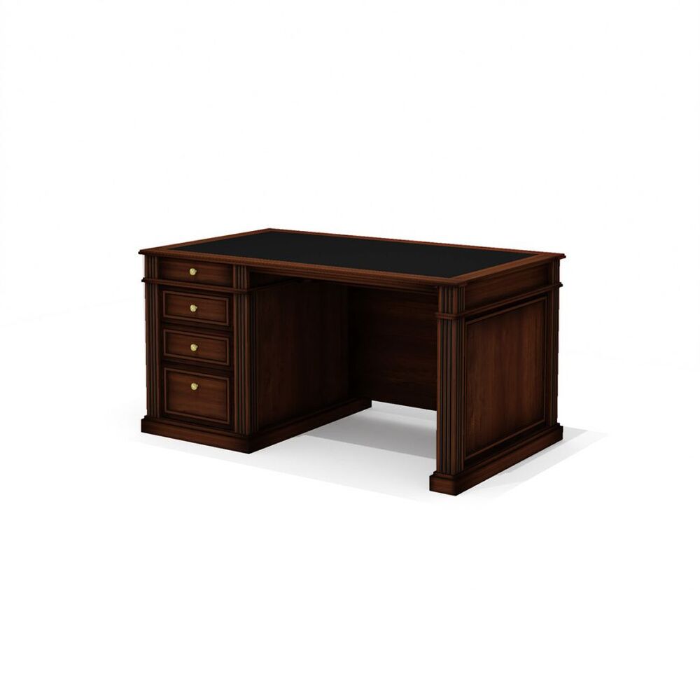 Стол руководителя (однотумбовый, без центрального лотка)