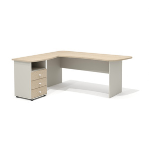 Составной эргономичный стол левый