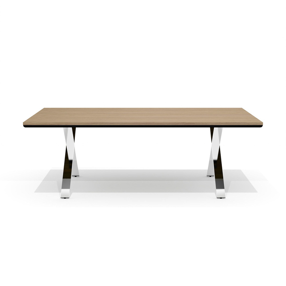 Cтол для переговоров на металлич. каркасе