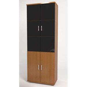 Шкаф высокий со стеклом