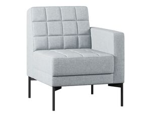 Секция с подлокотником одноместный левый