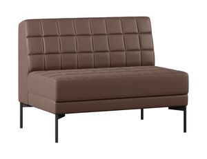 Секция без подлокотников двухместный